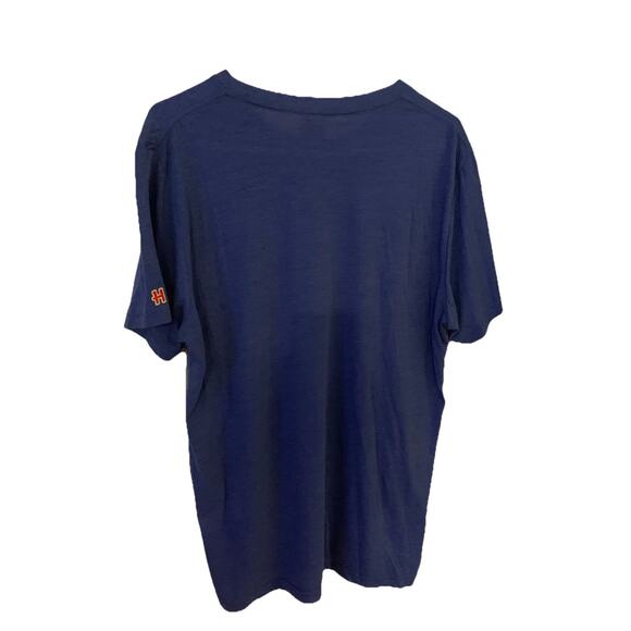 Homage Seattle Seahawks T Shirt Mens L Blue Green Short Sleeve Hawks Logo Tee - Picture 2 of 10